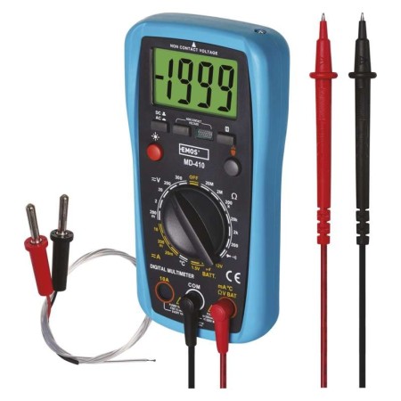 Tester Multimetro MD-410: Strumento Professionale per Elettronica e Manutenzione EMOS M3691 Tester Multimetro MD-410: Strumento Professionale per Elettronica e Manutenzione EMOS M3691