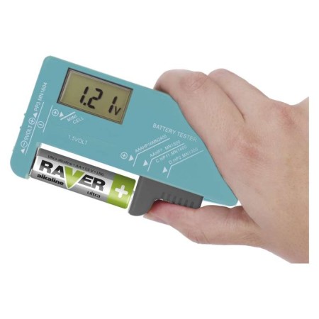 TESTER PROVA BATTERIE LCD EMOS N0322