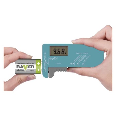 TESTER PROVA BATTERIE LCD EMOS N0322