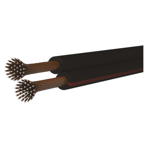 Cavo per altoparlanti rosso/nero 2x1 in CCA 100MT Emos S8283