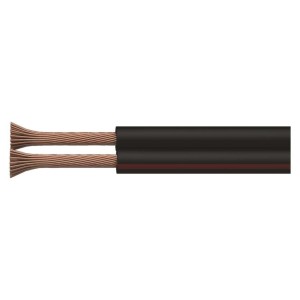 Cavo per altoparlanti rosso/nero 2x0.75 in CCA 100MT Emos S8273 2