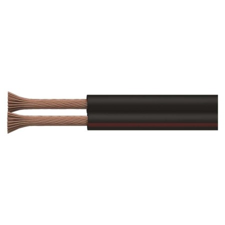 Cavo per altoparlanti rosso/nero 2x0.75 in CCA 100MT Emos S8273