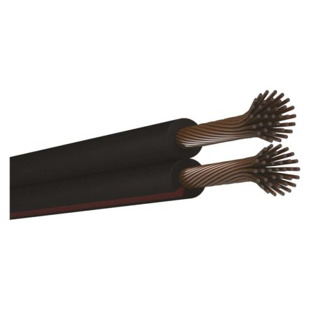 Cavo per altoparlanti rosso/nero 2x0.75 in CCA 100MT Emos S8273