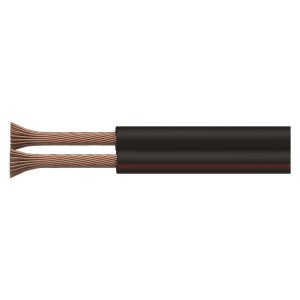 Cavo per altoparlanti rosso/nero 2x0.75 in CCA 100MT Emos S8273 2
