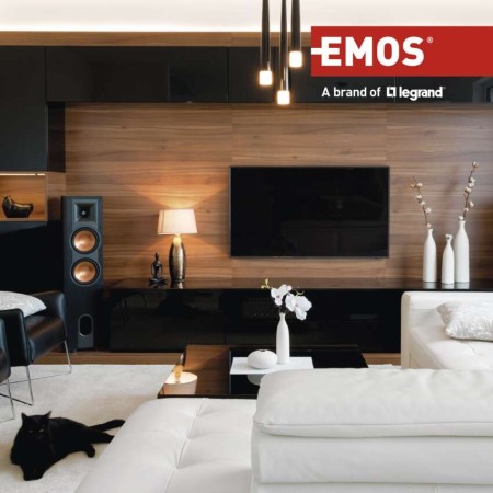 Cavo per altoparlanti rosso/nero 2x0.50 in CCA 100MT Emos S8253