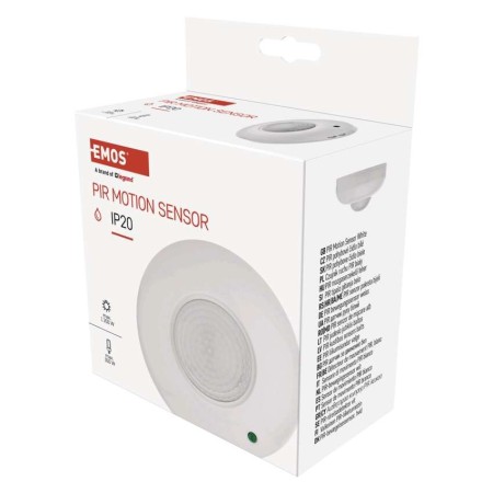 Sensore di Movimento PIR da Soffitto: Rilevamento Completo | EMOS G1130