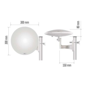 Antenna universale VILLAGE MOON V900 per una ricezione digitale terrestre ottimale. 2
