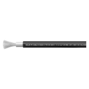 Cavo Unipolare 4mm Nero EMOS: affidabilità e qualità per impianti solari. 2