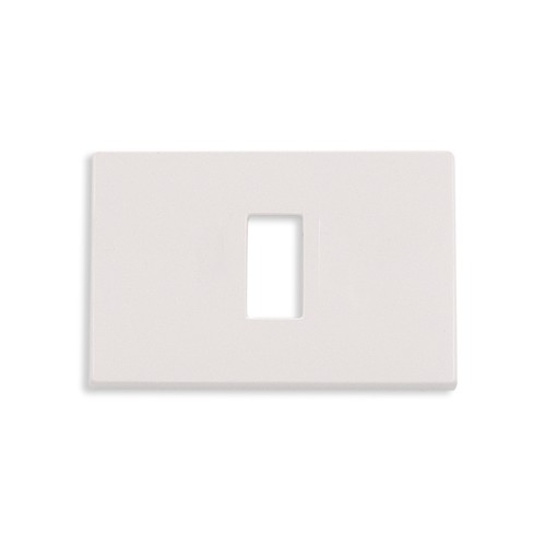 Placca 1 foro bianco crema Venus Marlanvil 1861.1F compatibile Magic