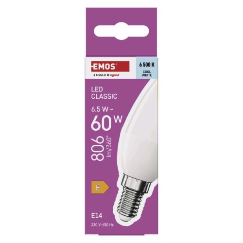 Lampadina LED Oliva E14 6.5W (60W)... Lampadina LED Oliva E14 6.5W (60W)...