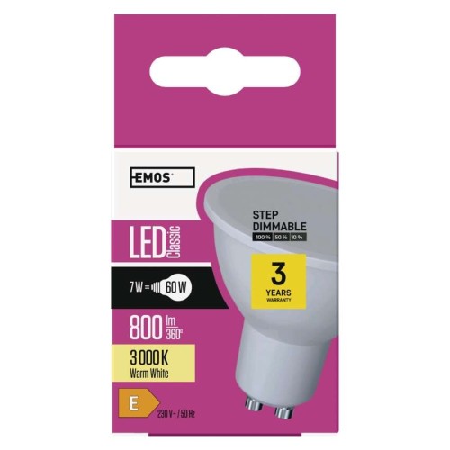 Lampadina LED GU10 7W (60W)... Lampadina LED GU10 7W (60W)...
