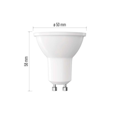 Lampadina LED GU10 7W (60W) 6500K - 3...