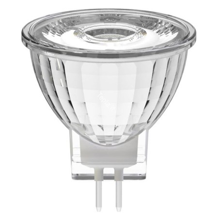 Lampadina LED MR11 GU4 4.2W dimmerabile, 345lm, luce calda 2700K Lampadina LED MR11 GU4 4.2W dimmerabile, 345lm, luce calda 2700K