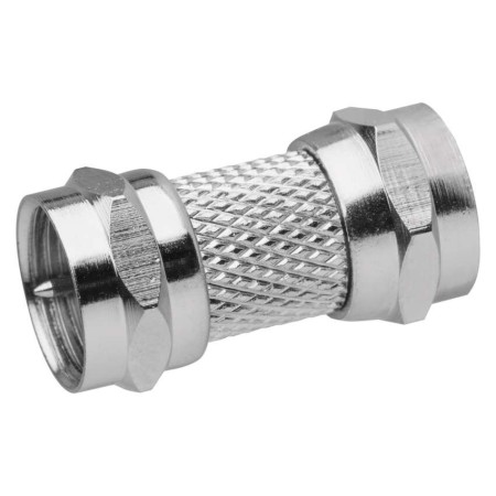 Giunto satellitare maschio/maschio tipo F per connessioni TV e SAT. Giunto satellitare maschio/maschio tipo F per connessioni TV e SAT.