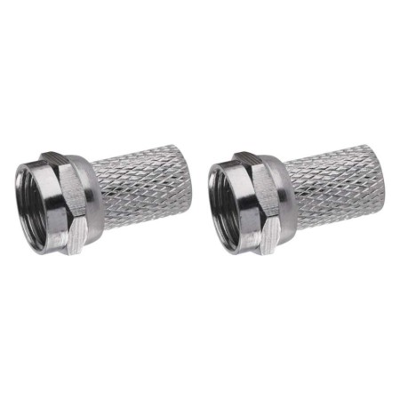 Connettore F per cavo coassiale 5.0/7.5mm Blister 2pz | EMOS K7331.2 Connettore F per cavo coassiale 5.0/7.5mm Blister 2pz | EMOS K7331.2