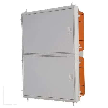 Centralino da Incasso 24 Moduli Rasomuro QZero IP65 Filo Muro Verniciabile | Marlanvil 990.24