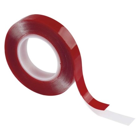 Nastro Biadesivo Acrilico 12mm x 3m - Trasparente | Emos F6060