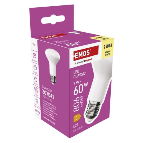 Lampadina LED R63 E27 7W (60W) 2700K... Lampadina LED R63 E27 7W (60W) 2700K...