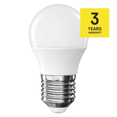 Lampadina LED Sfera E27 4.2W (40W) 470lm 2700K Luce Calda | Emos ZQ6E21