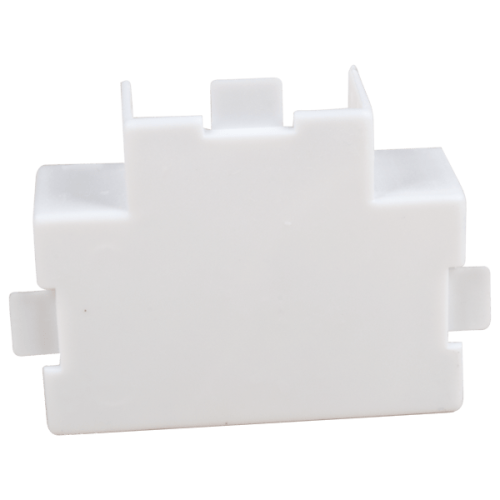 Giunto Lineare Canalina Bianco Emark 56280405, dimensioni 80x40 mm, materiale resistente.