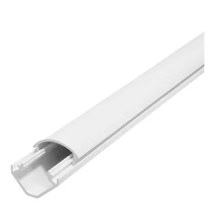 Canalina angolare 23x23mm bianca profilo a L angolo parete pavimento ELMARK 2 metri