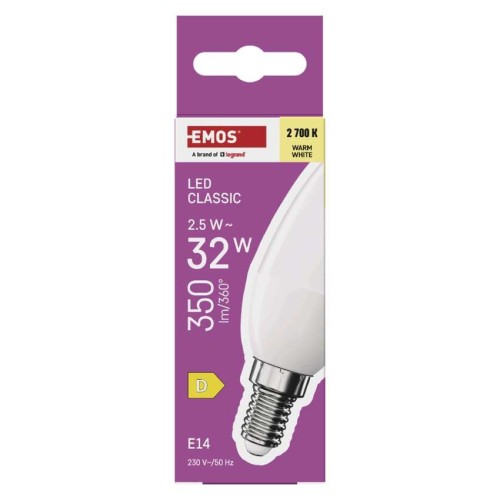 Lampadina LED Oliva E14 2.5W (35W)... Lampadina LED Oliva E14 2.5W (35W)...