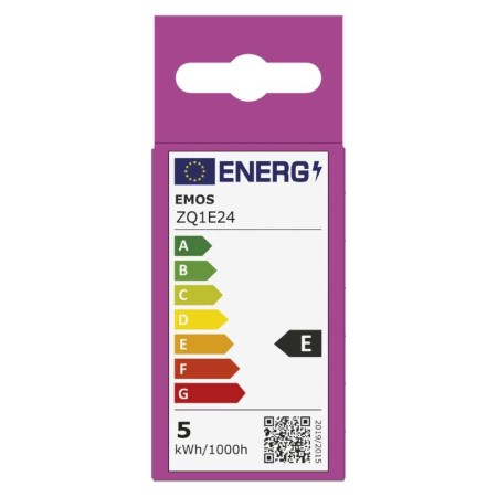 Lampadina LED Sfera E14 4.2W (40W) Luce Fredda 6500K | Emos ZQ1E24