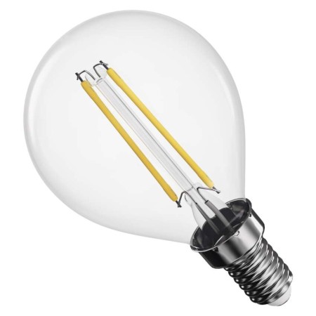 Lampadina led filamento E14 1.8W (25W) 2700K 250LM sfera chiara | Emos ZF1200
