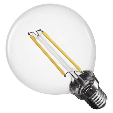 Lampadina led filamento E14 1.8W (25W) 2700K 250LM sfera chiara | Emos ZF1200