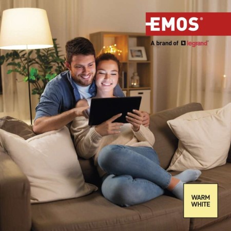 Lampadina led filamento E14 1.8W (25W) 2700K 250LM sfera chiara | Emos ZF1200