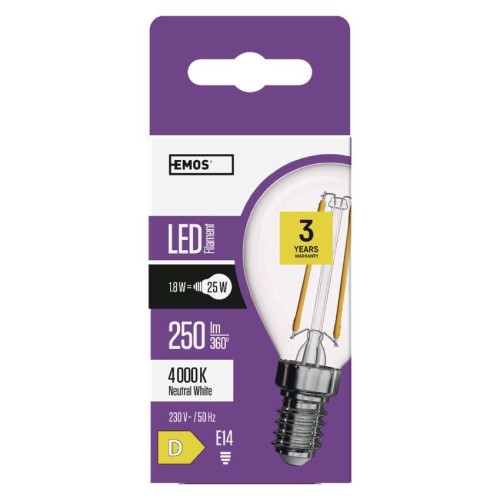 Lampadina LED Filamento E14 1.8W... Lampadina LED Filamento E14 1.8W...