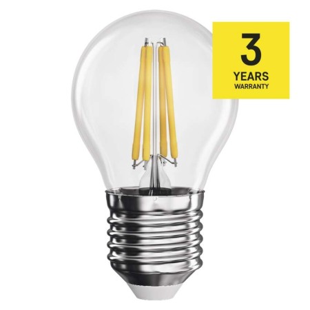 Lampadina LED Filamento E27 6W (60W) 4000K Sfera | Emos ZF1141