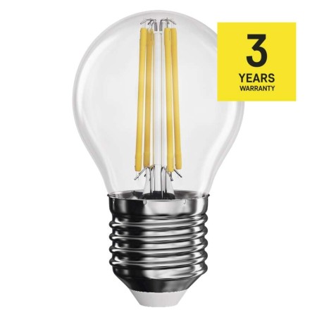 Lampadina LED filamento E27 1.8W (25W) 2700K Sfera | Emos ZF1100
