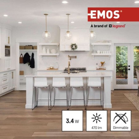 Lampadina LED filamento E27 1.8W (25W) 2700K Sfera | Emos ZF1100