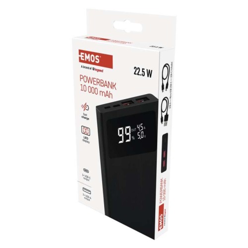 Power bank EMOS BetaQ 10000mAh 22.5W... Power bank EMOS BetaQ 10000mAh 22.5W...