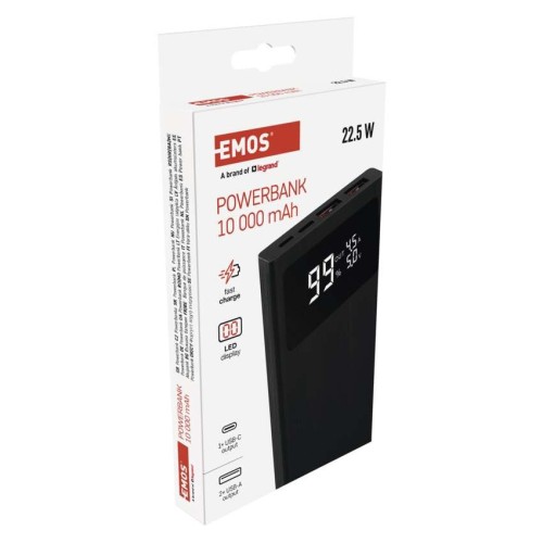 Power bank EMOS BetaQ 10000mAh 22.5W... Power bank EMOS BetaQ 10000mAh 22.5W...