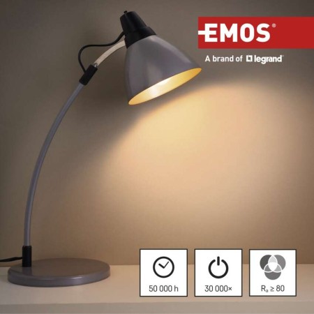 Confezione da 3 Lampadine LED Filamento E27 3.8W (60W) 2700K Classe A: Luce Calda | Emos ZF5147.3