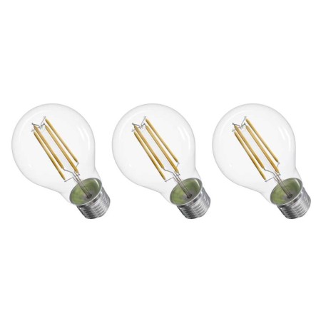Confezione da 3 Lampadine LED Filamento E27 3.8W (60W) 2700K Classe A: Luce Calda | Emos ZF5147.3