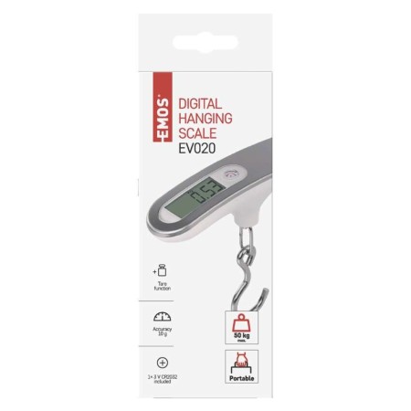 Bilancia Pesa Valigie Digitale 50KG con Funzione Tara | EMOS EV020