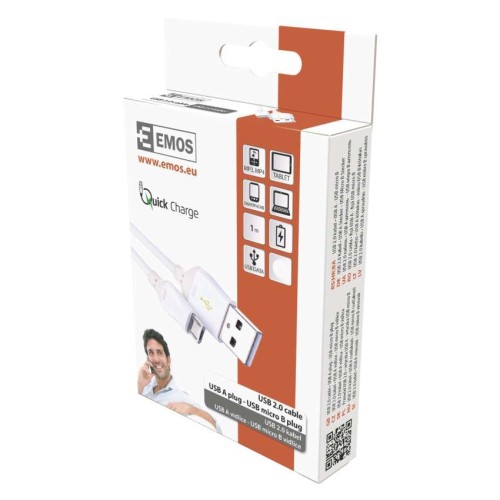 AVO USB-A 2.0 a Micro USB-B 2.0 1m... AVO USB-A 2.0 a Micro USB-B 2.0 1m...