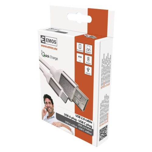 Cavo USB-C 1m Bianco – Ricarica e... Cavo USB-C 1m Bianco – Ricarica e...