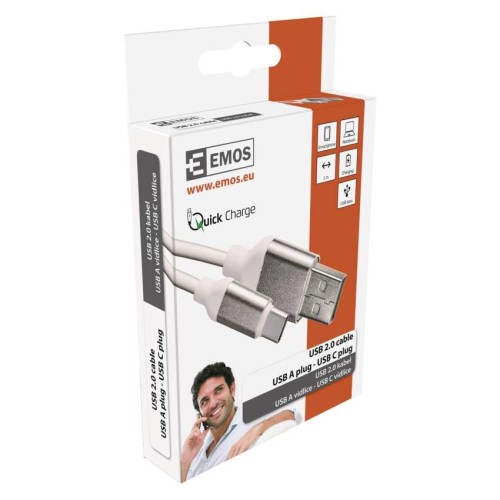 Cavo USB-C 1m Bianco – Ricarica e... Cavo USB-C 1m Bianco – Ricarica e...