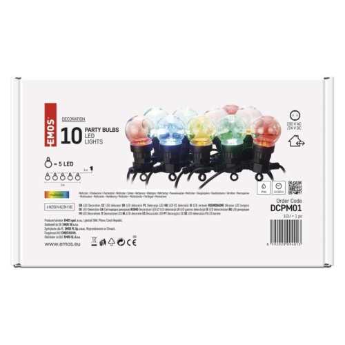 Catena Luminosa LED con 10 Lampadine... Catena Luminosa LED con 10 Lampadine...