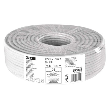 Cavo Coassiale 100m, Ø 6,8 mm - EMOS S5381E Cavo Coassiale 100m, Ø 6,8 mm - EMOS S5381E