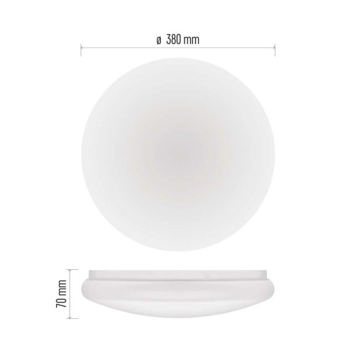 Plafoniera LED TIVI Classe A 12.5W:... Plafoniera LED TIVI Classe A 12.5W:...