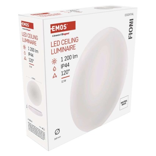 Plafoniera LED FIONI 12W: 80W... Plafoniera LED FIONI 12W: 80W...