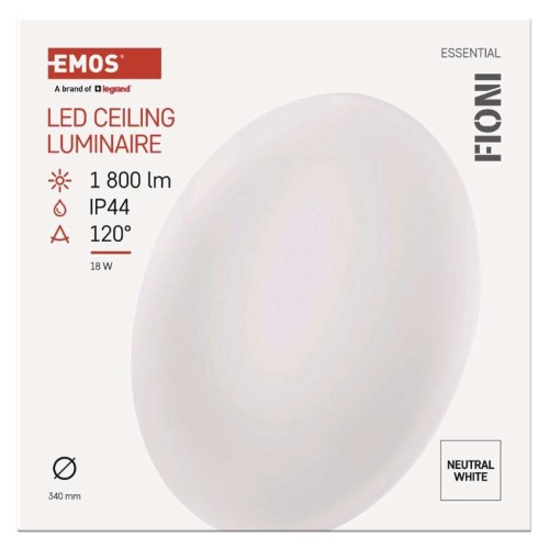 Plafoniera LED FIONI 18W: 110W... Plafoniera LED FIONI 18W: 110W...