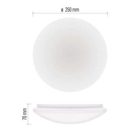Plafoniera LED TIVI Classe A 5.2W: 60W Equivalente | Emos ZM3405