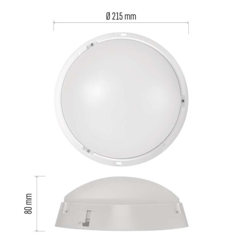 Plafoniera LED Zuri 14W IP54 Luce... Plafoniera LED Zuri 14W IP54 Luce...