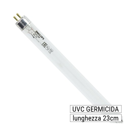 Lampadina Germicida UV-C T5 6W Philips 16mm x 226.3mm PHILIPS